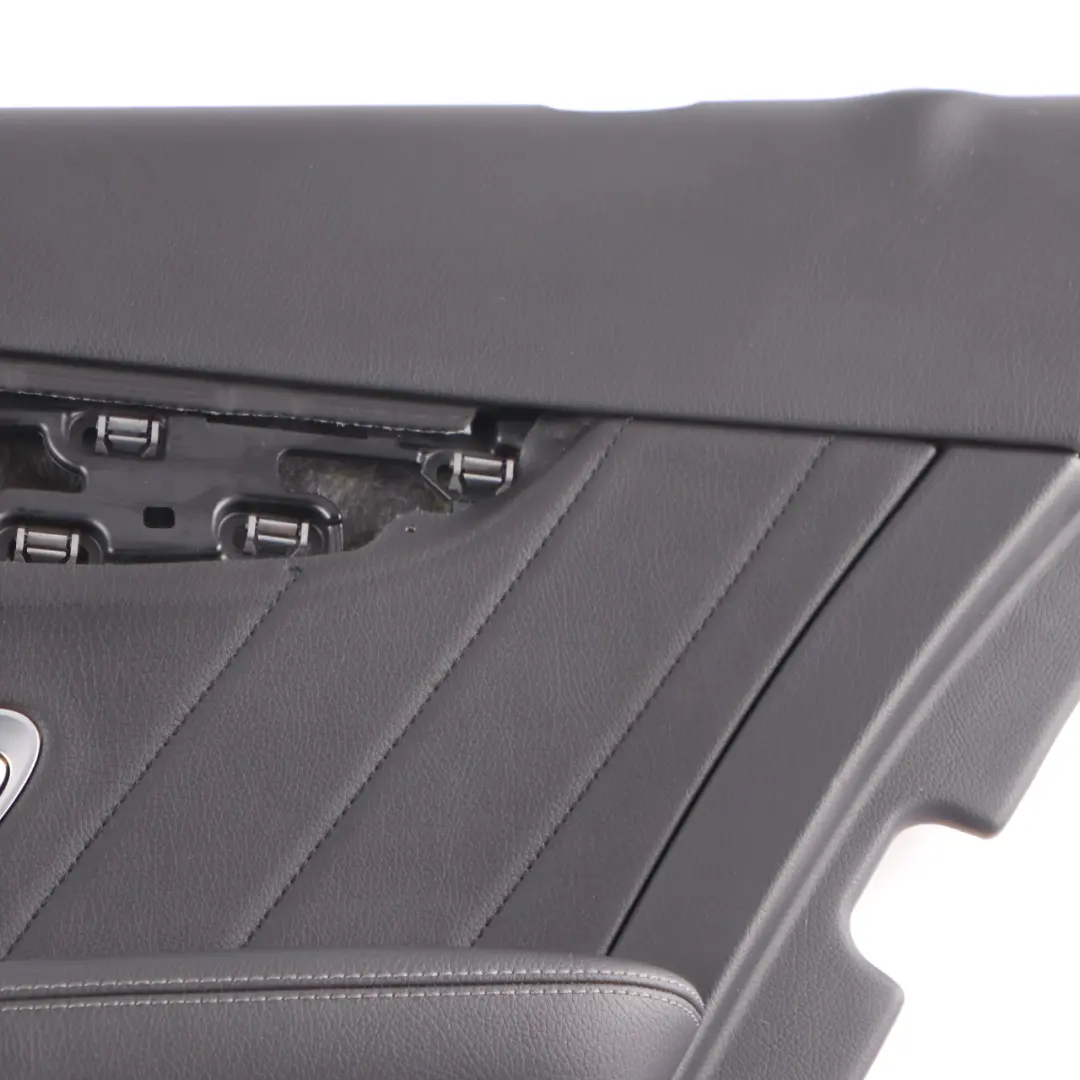 Rear Door Card Mercedes W205 Right O/S Trim Panel Cover AMG Line Black Leather - SKU A2057305401-1 - Part number A2057305401