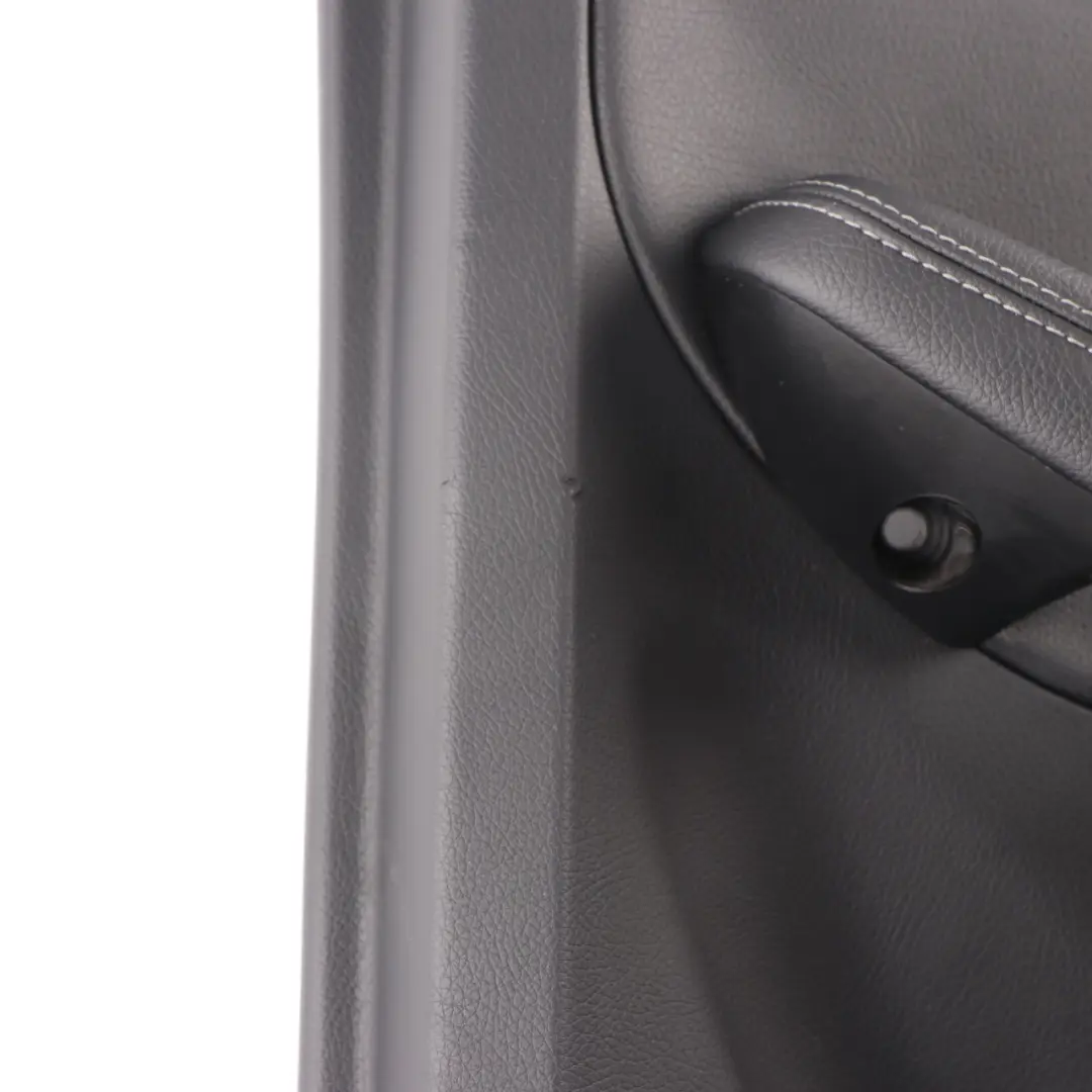 Door Card Mercedes W205 Right O/S Trim Panel Cover AMG Line Black Leather to Rear with Part number A2057305401 Rear Door Card Mercedes W205 Right O/S Trim Panel Cover AMG Line Black Leather - SKU A2057305401-1 - Part number A2057305401