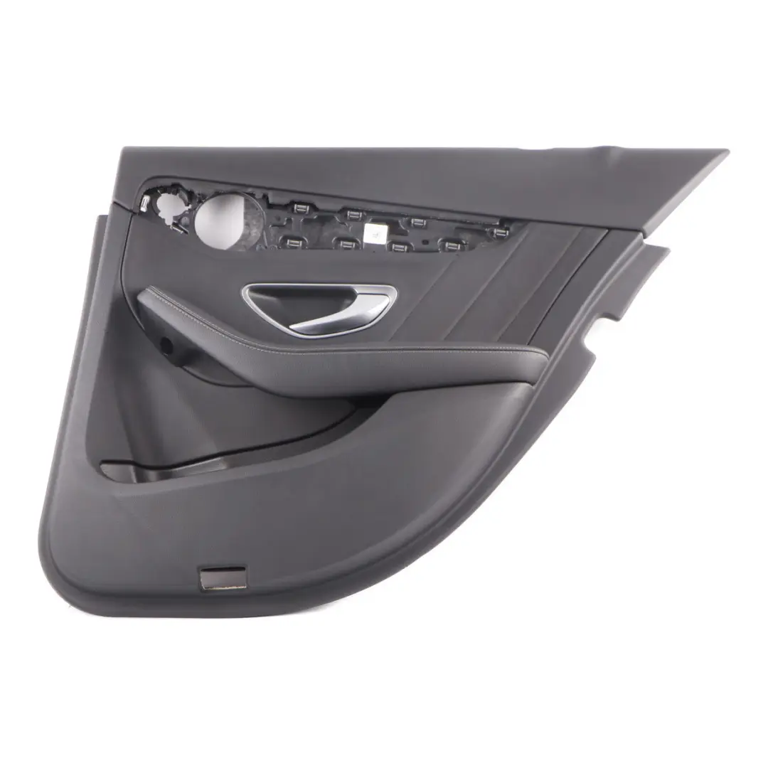 Hintere Türkarte Mercedes W205 Rechts Trim Panel Cover AMG Line Leder Schwarz für mit Teilenummer A2057305401 Hintere Türkarte Mercedes W205 Rechts Trim Panel Cover AMG Line Leder Schwarz - SKU A2057305401 - Teilenummer A2057305401