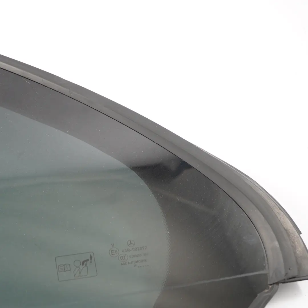 Mercedes W205 Saloon Window Glass Door Rear Left N/S Glazing Black - SKU A2057306100 - Part number A2057306100