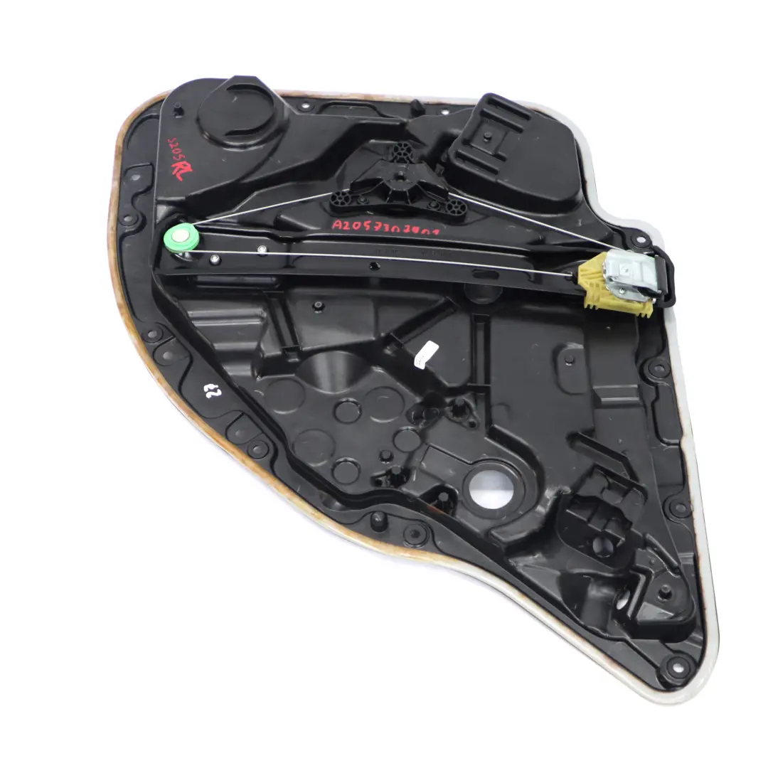 Panneau de lève-vitre arrière gauche pour Mercedes W205 à propos du numéro de pièce A2057307904 Mercedes W205 Panneau de lève-vitre arrière gauche - SKU A2057307904-1 - Numéro de pièce A2057307904