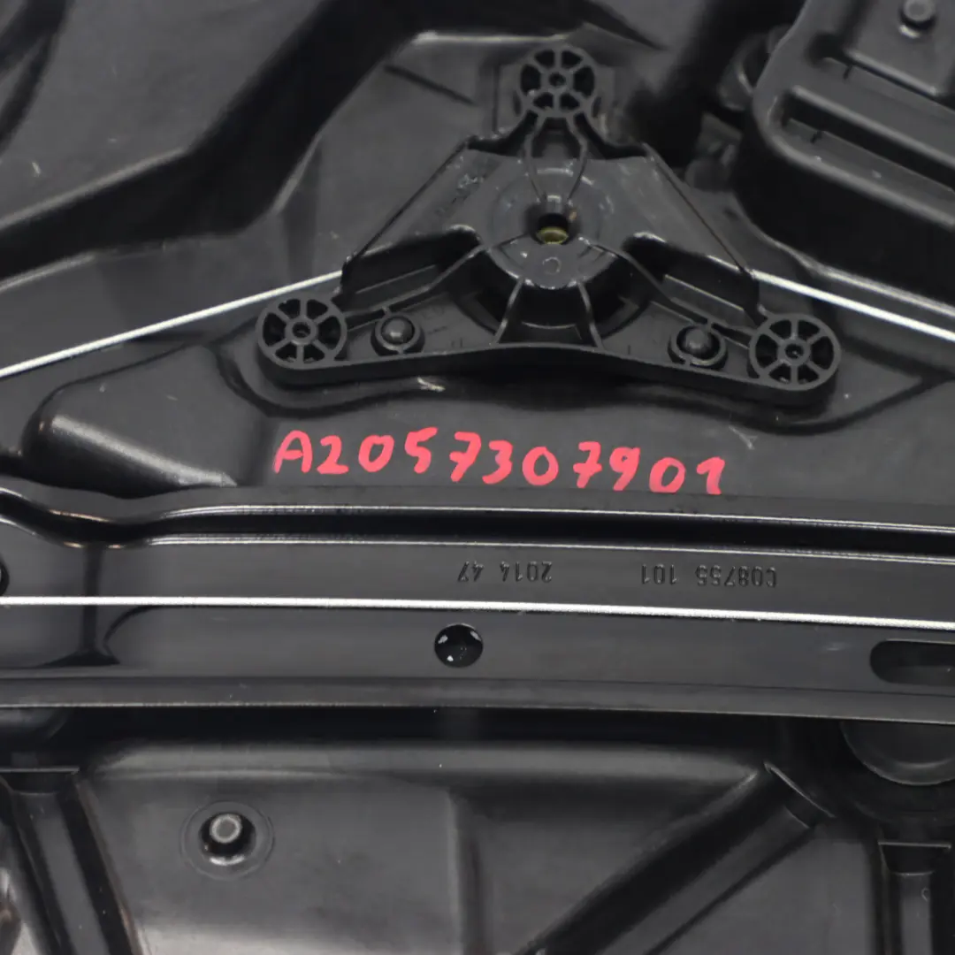 Mercedes W205 Rear Left N/S Window Regulator Lifter Panel - SKU A2057307904-1 - Part number A2057307904