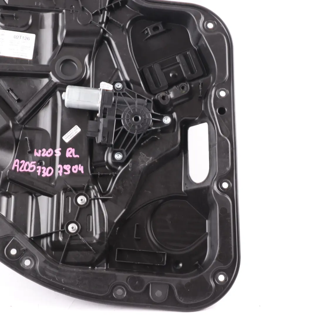 Hinten Links Fensterheber Lifter Motor Panel für Mercedes W205 mit Teilenummer A2057307904 Mercedes W205 Hinten Links Fensterheber Lifter Motor Panel - SKU A2057307904 - Teilenummer A2057307904