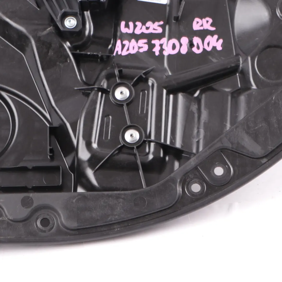 Mercedes-Benz C W205 Rear Right O/S Window Regulator Lifter Motor Panel to with Part number A2057308004 Mercedes-Benz C W205 Rear Right O/S Window Regulator Lifter Motor Panel - SKU A2057308004 - Part number A2057308004