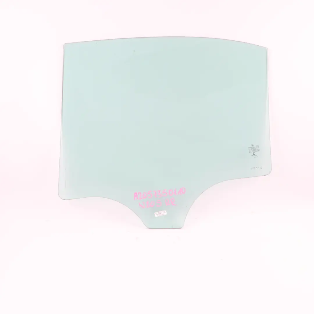 Vitre Arrière Porte Droite Vert Vitrage AS2 pour Mercedes W205 à propos du numéro de pièce A2057350110 Mercedes W205 Vitre Arrière Porte Droite Vert Vitrage AS2 - SKU A2057350110 - Numéro de pièce A2057350110