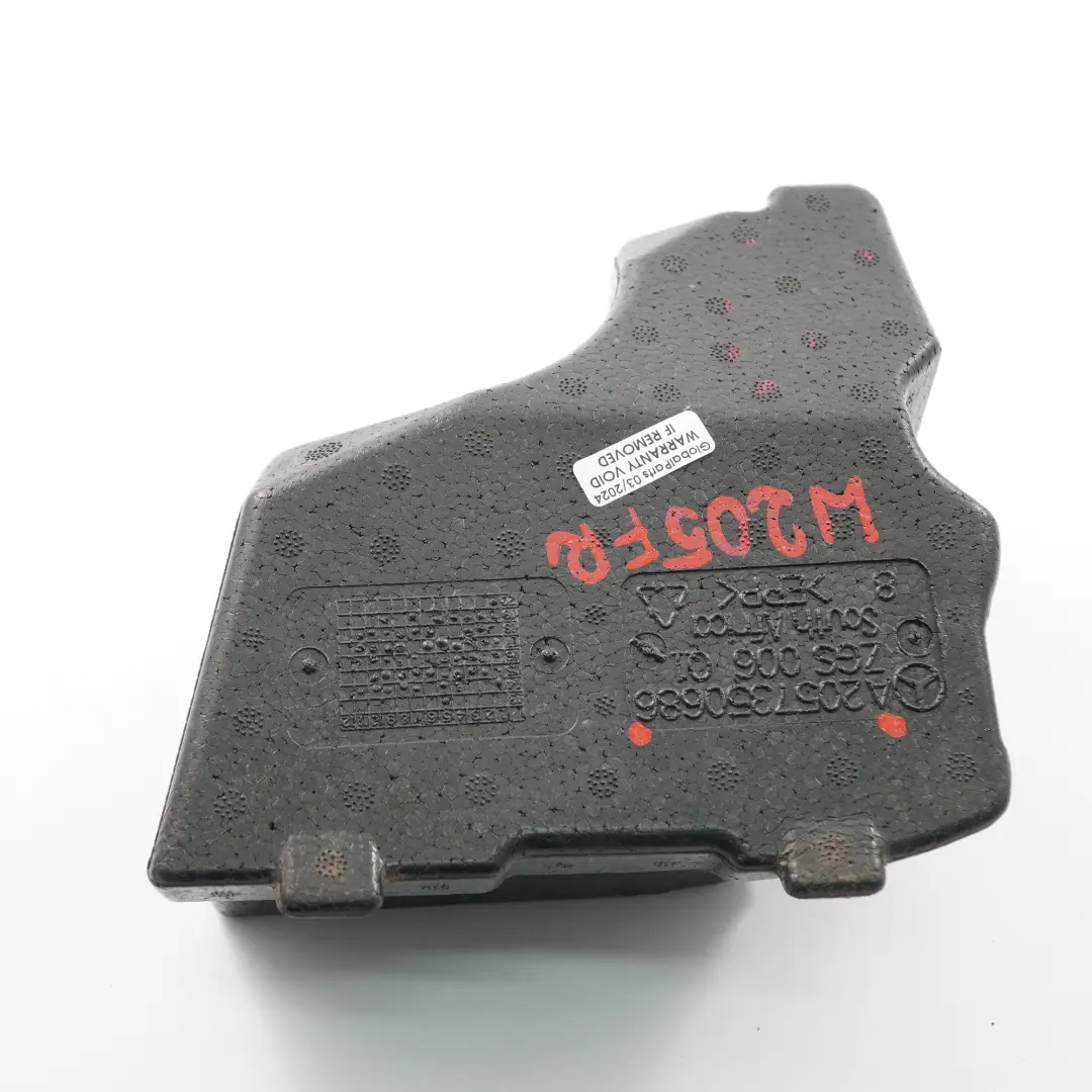 Mercedes W205 Door Foam Insulation Rear Right O/S Crashpad Absorber - SKU A2057350686 - Part number A2057350686