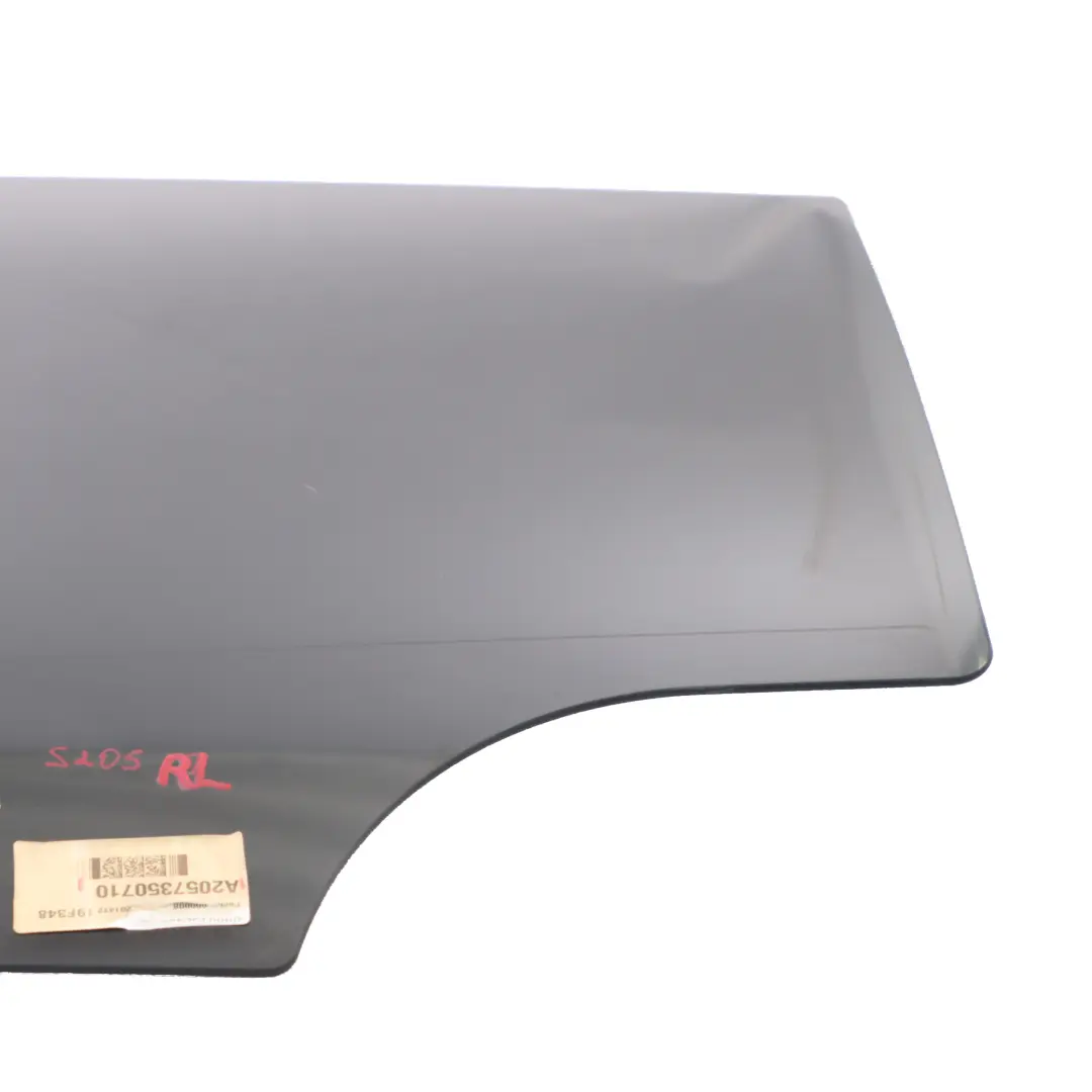 Vetro della porta posteriore sinistra colorati AS3 per Mercedes S205 con numero di parte A2057350710 Mercedes S205 Vetro della porta posteriore sinistra colorati AS3 - SKU A2057350710 - Numero di parte A2057350710