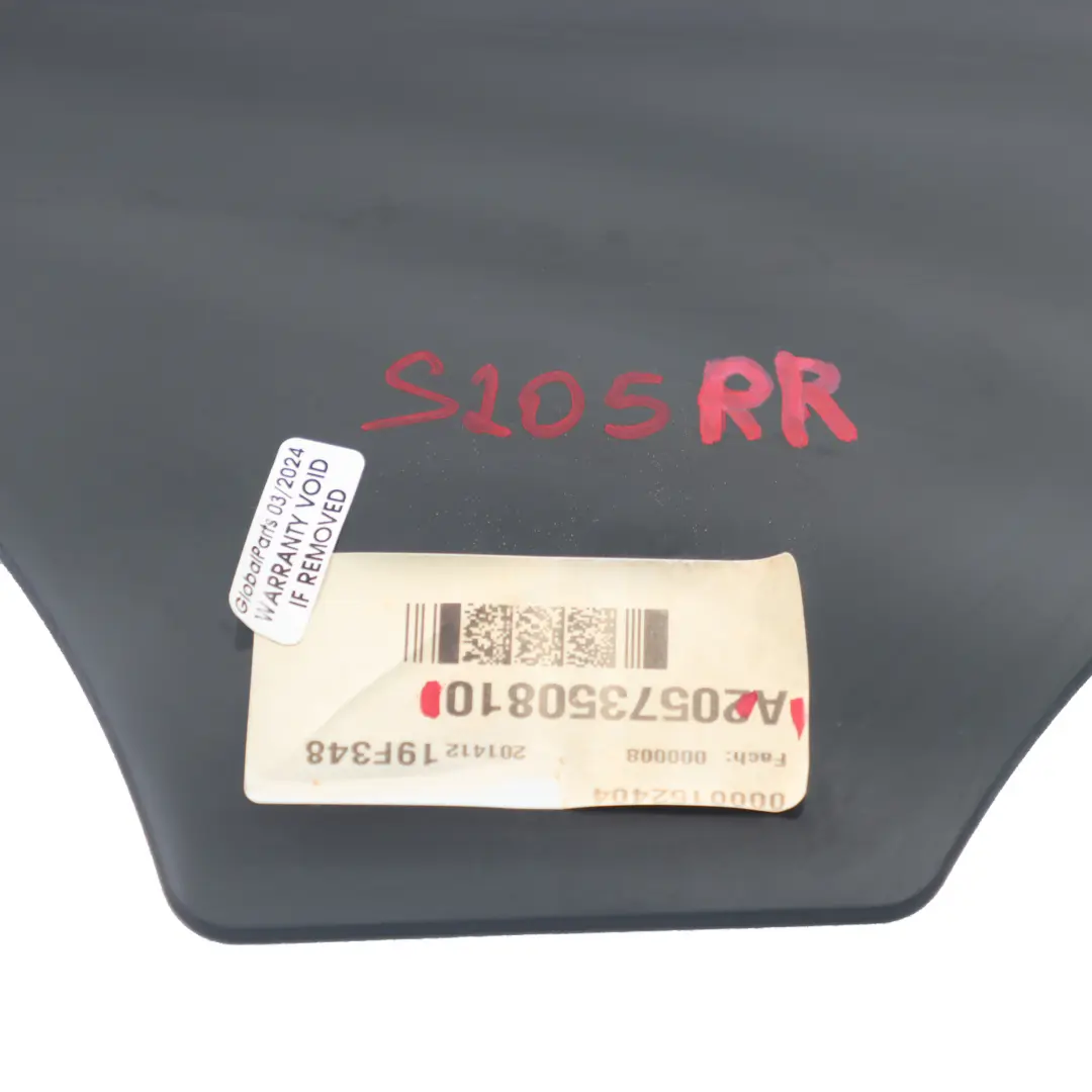 Cristal Puerta Trasera Derecha Tintado AS3 para Mercedes S205 con número de pieza A2057350810 Mercedes S205 Cristal Puerta Trasera Derecha Tintado AS3 - SKU A2057350810 - Número de pieza A2057350810