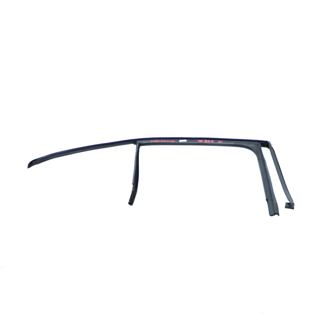 Telaio finestrino posteriore sinistro Guarnizione guida esterna per Mercedes W205 con numero di parte A2057355300 Mercedes W205 Telaio finestrino posteriore sinistro Guarnizione guida esterna - SKU A2057355300 - Numero di parte A2057355300