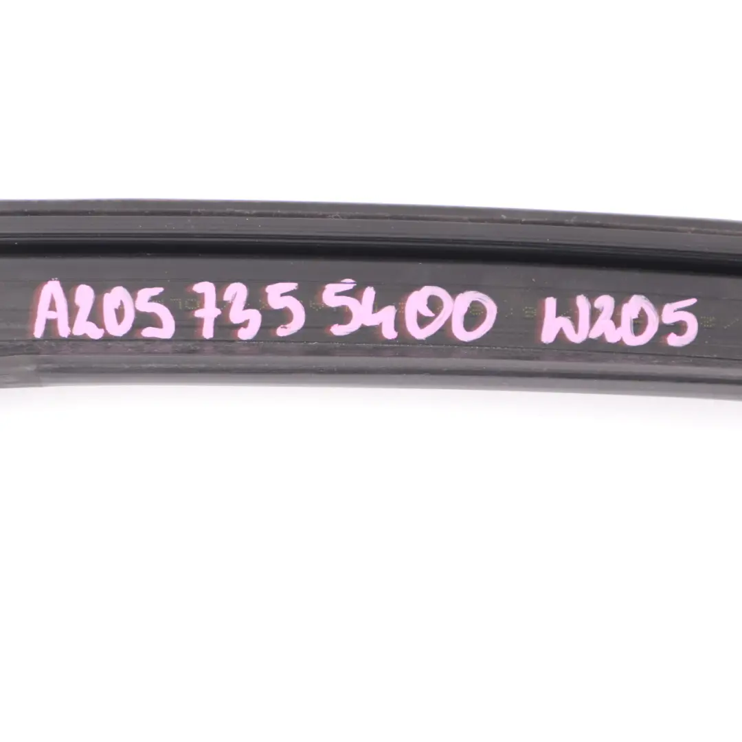  Frame Mercedes W205 Rear Window Right O/S Outside Guide Rail Sealing - SKU A2057355400 - Part number A2057355400