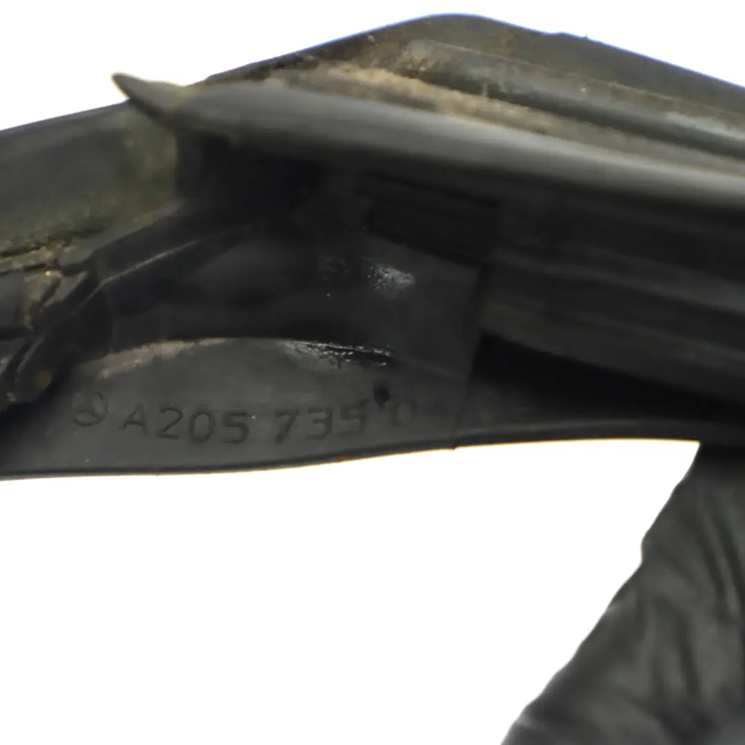 Right O/S Window Frame Guide Rail Sealing to Mercedes S205 Estate Rear with Part number A2057355600 Mercedes S205 Estate Rear Right O/S Window Frame Guide Rail Sealing - SKU A2057355600 - Part number A2057355600