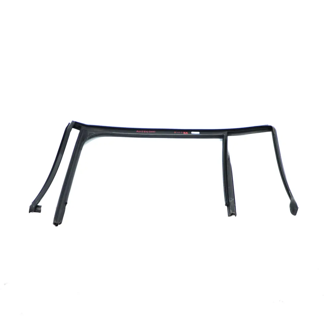 Mercedes S205 Estate posteriore destro Finestra Telaio Guida Guida Guarnizione - SKU A2057355600 - Numero di parte A2057355600