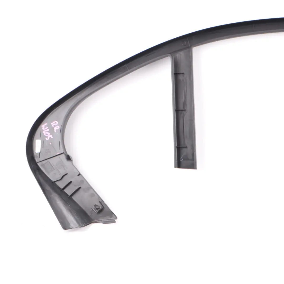  Frame Mercedes W205 Window Rear Right O/S Interior Cover Trim Black - SKU A2057372200 - Part number A2057372200