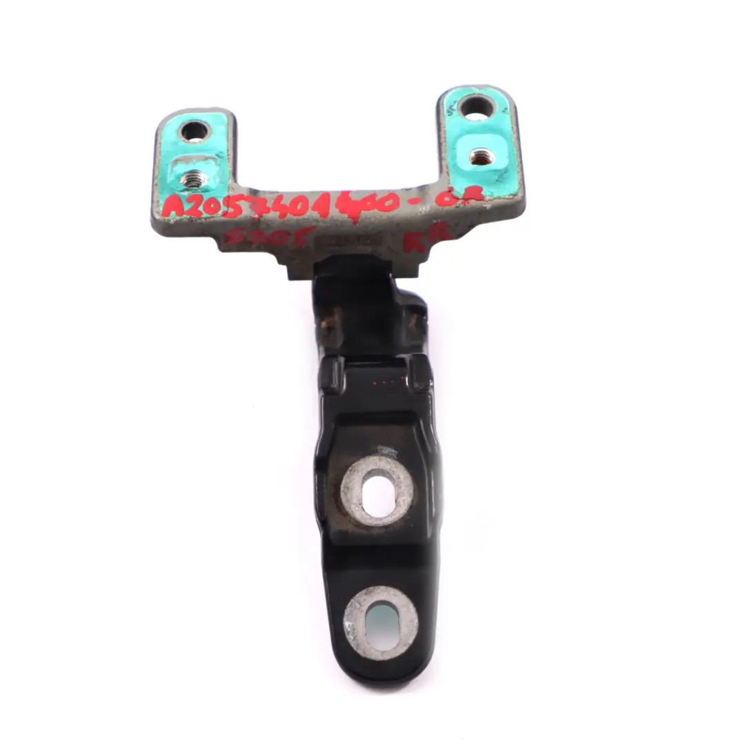 Mercedes S205 Tailgate Trunk Hinge Rear Right O/S Obsidian Black 197 - SKU A2057401400-OB - Part number A2057401400