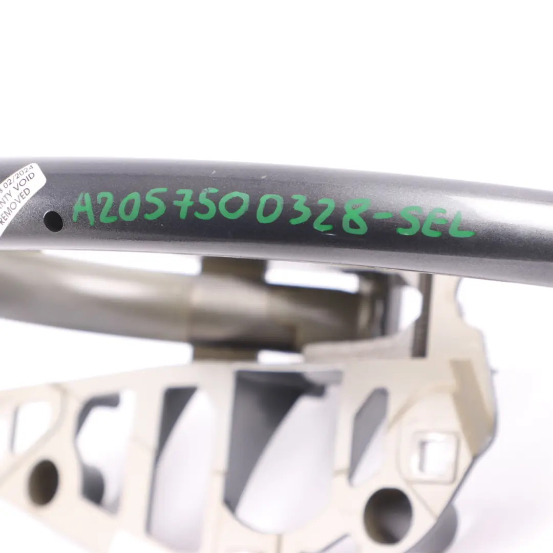Mercedes W205 Tailgate Trunk Hinge Rear Left N/S Selenite Grey 992 - SKU A2057500328-SEL - Part number A2057500328