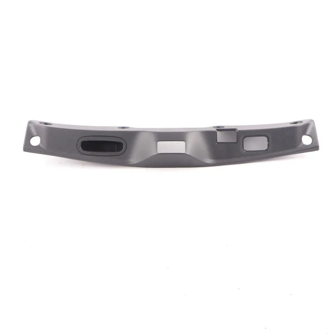 Trunk Boot Lid Cover Trim Rear to Mercedes C205 Tailgate with Part number A2057500500 Mercedes C205 Tailgate Trunk Boot Lid Cover Trim Rear - SKU A2057500500 - Part number A2057500500