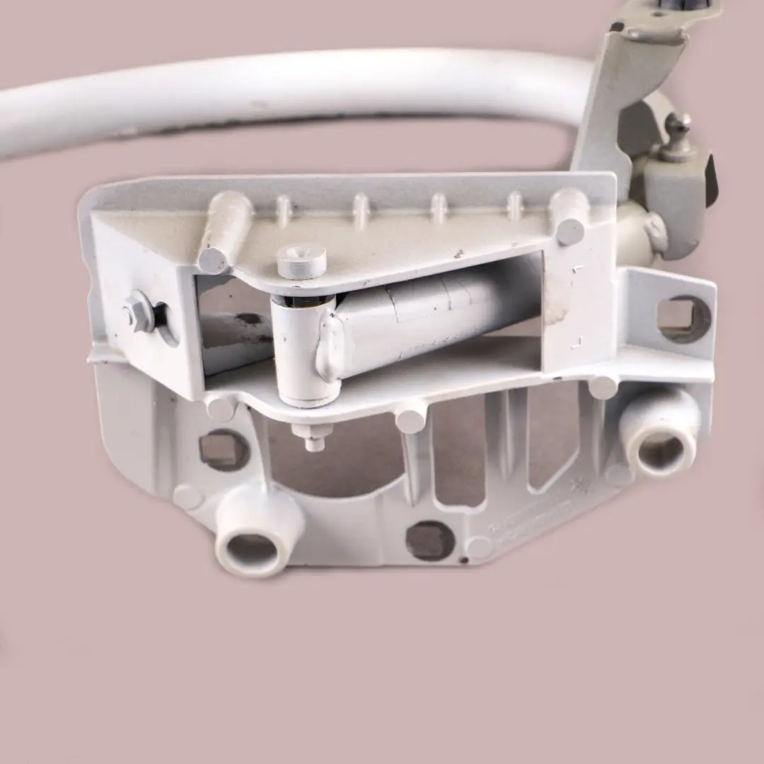 Left N/S Boot Hinge Polar White - 149 to Mercedes C205 Rear with Part number A2057501528 Mercedes C205 Rear Left N/S Boot Hinge Polar White - 149 - SKU A2057501528-POL - Part number A2057501528