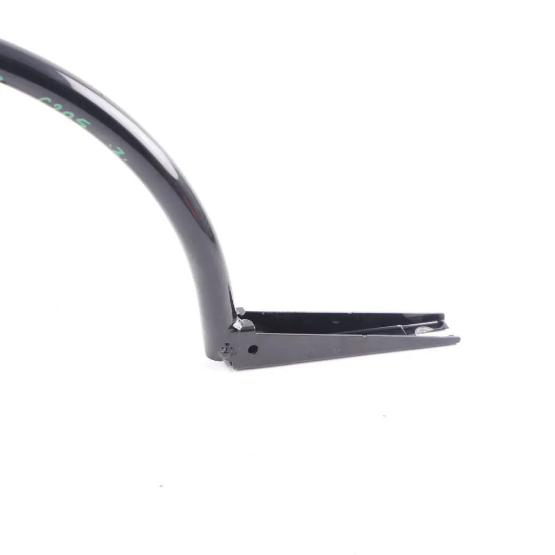 Trunk Lid Hinge Bracket Right O/S Obsidian Black 197 to Mercedes C205 with Part number A2057501628 Mercedes C205 Trunk Lid Hinge Bracket Right O/S Obsidian Black 197 - SKU A2057501628-OB - Part number A2057501628