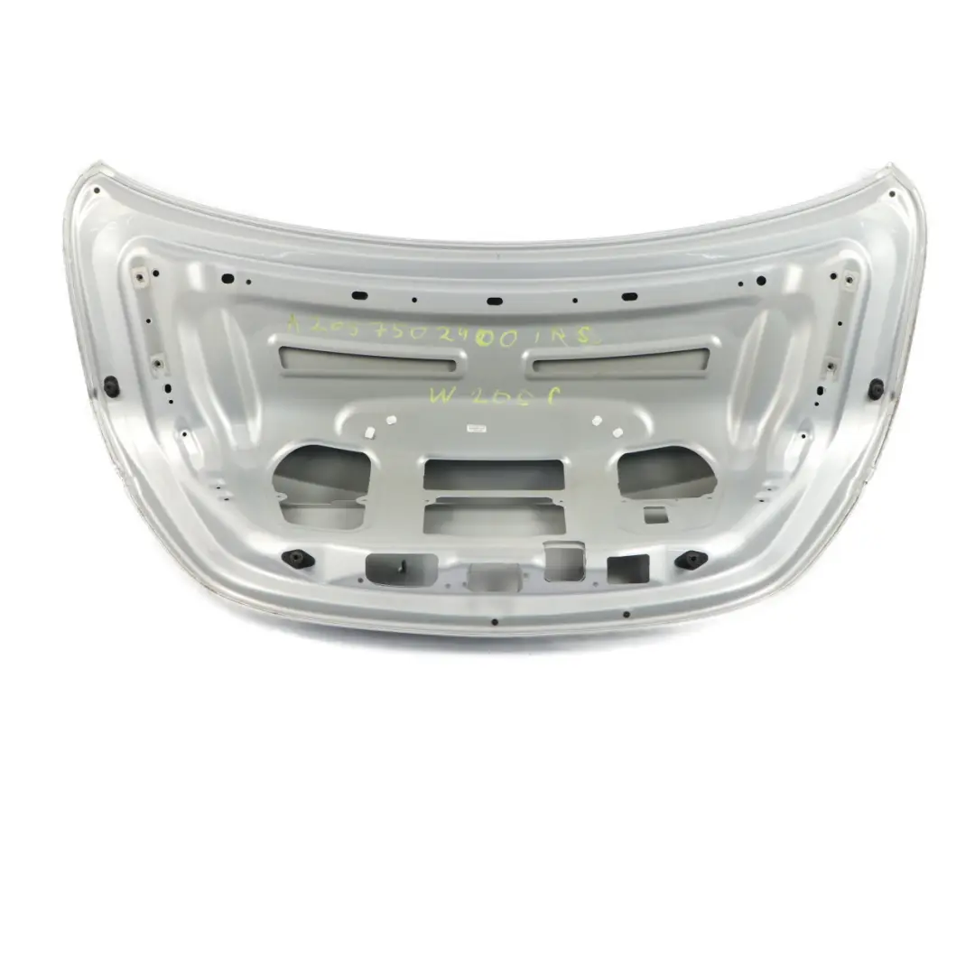 Mercedes W205 Boot Trunk Lid Tailgate Saloon Iridium Silver Metallic - 775 - SKU A2057502400-IRS - Part number A2057502400