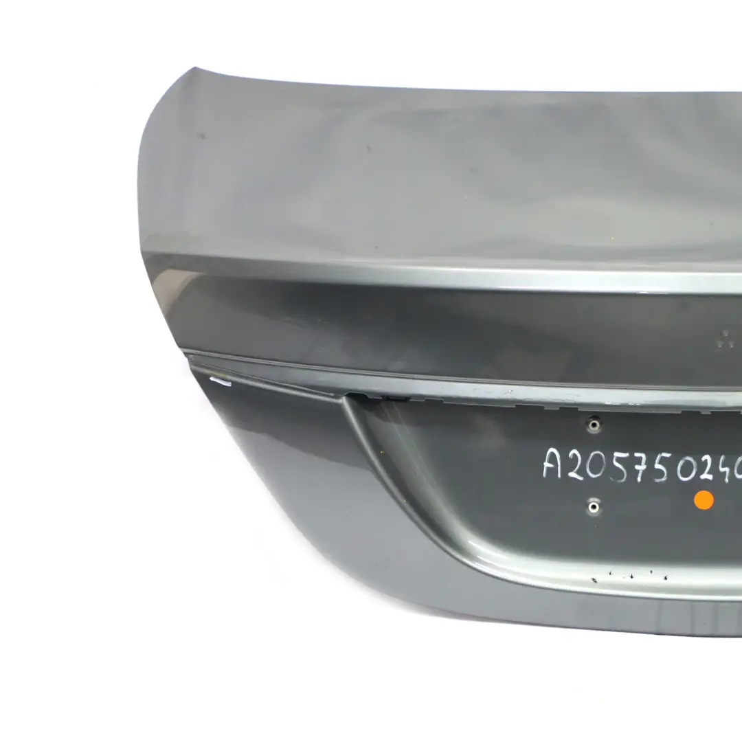 Boot Trunk Lid Tailgate Saloon Selenite Grey Metallic - 992 to Mercedes W205 with Part number A2057502400 Mercedes W205 Boot Trunk Lid Tailgate Saloon Selenite Grey Metallic - 992 - SKU A2057502400-SEL1 - Part number A2057502400