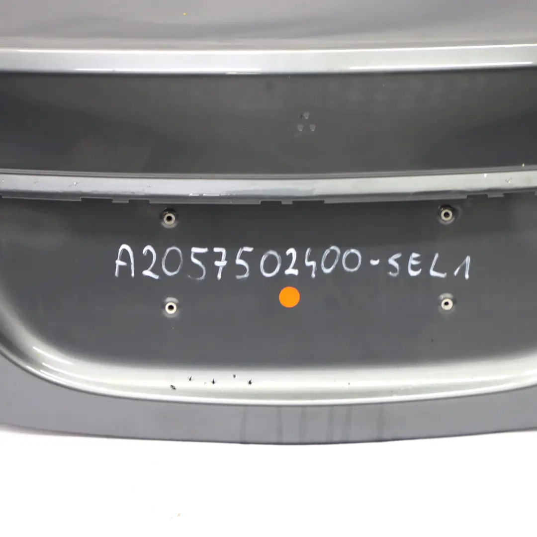 Boot Trunk Lid Tailgate Saloon Selenite Grey Metallic - 992 to Mercedes W205 with Part number A2057502400 Mercedes W205 Boot Trunk Lid Tailgate Saloon Selenite Grey Metallic - 992 - SKU A2057502400-SEL1 - Part number A2057502400