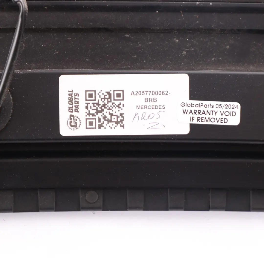 Front Windscreen Wind Deflector Brilliant Blue to Mercedes A205 Cabrio with Part number A2057700062 Mercedes A205 Cabrio Front Windscreen Wind Deflector Brilliant Blue - SKU A2057700062-BRB - Part number A2057700062