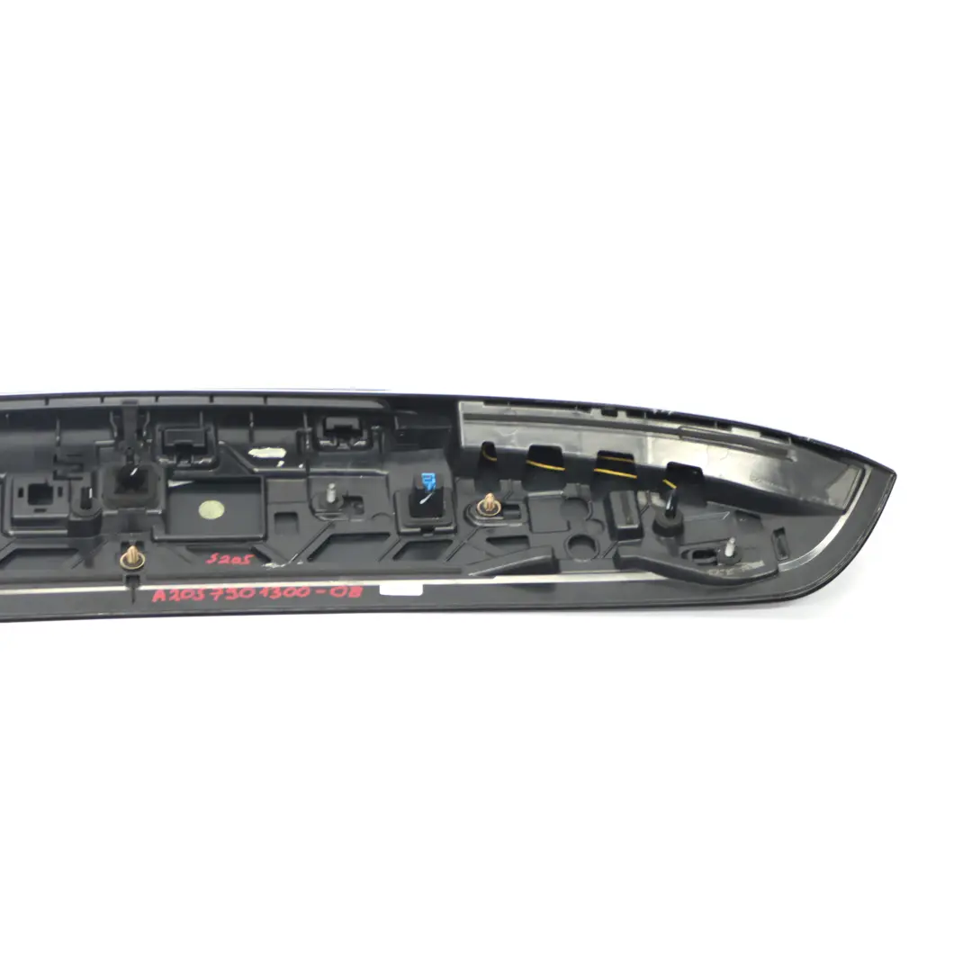  Spoiler Mercedes S205 Estate posteriore coperchio baule Nero ossidiana 197 - SKU A2057901300-OB - Numero di parte A2057900188