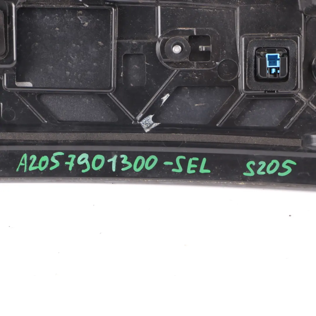 Mercedes S205 Touring Tailgate Rear Spoiler Selenite Grey - 992 - SKU A2057901300-SEL - Part number A2057901300