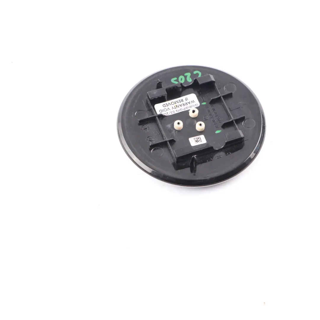 Maletero Tapa Portón Trasero Emblema Negro Obsidiana para Mercedes C205 con número de pieza A2058100018 Mercedes C205 Maletero Tapa Portón Trasero Emblema Negro Obsidiana - SKU A2058100018-OB - Número de pieza A2058100018