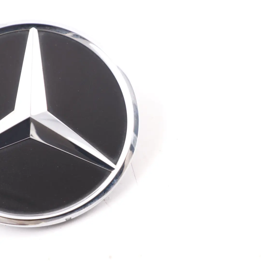 Mercedes C205 Znaczek Emblemat Gwiazdka Klapy Bagażnika Obsidian Black - SKU A2058100018-OB - Numer Części A2058100018