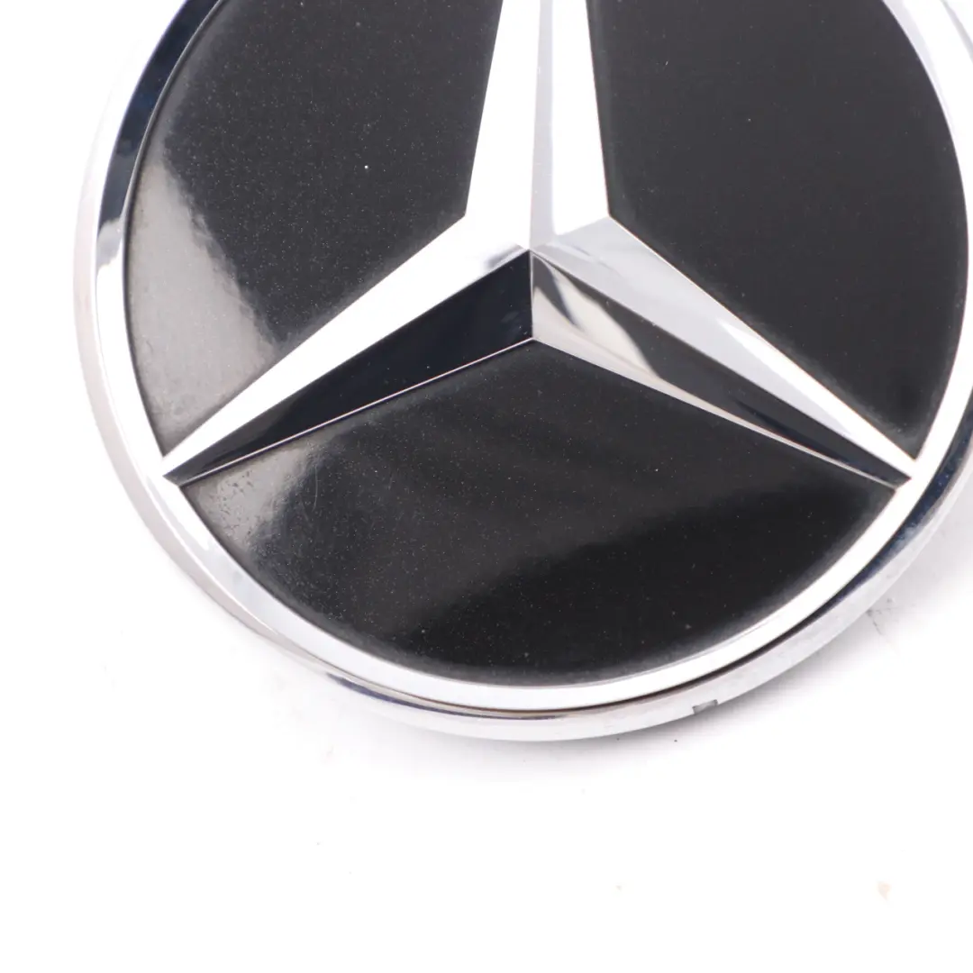 Mercedes C205 Znaczek Emblemat Gwiazdka Klapy Bagażnika Obsidian Black - SKU A2058100018-OB - Numer Części A2058100018