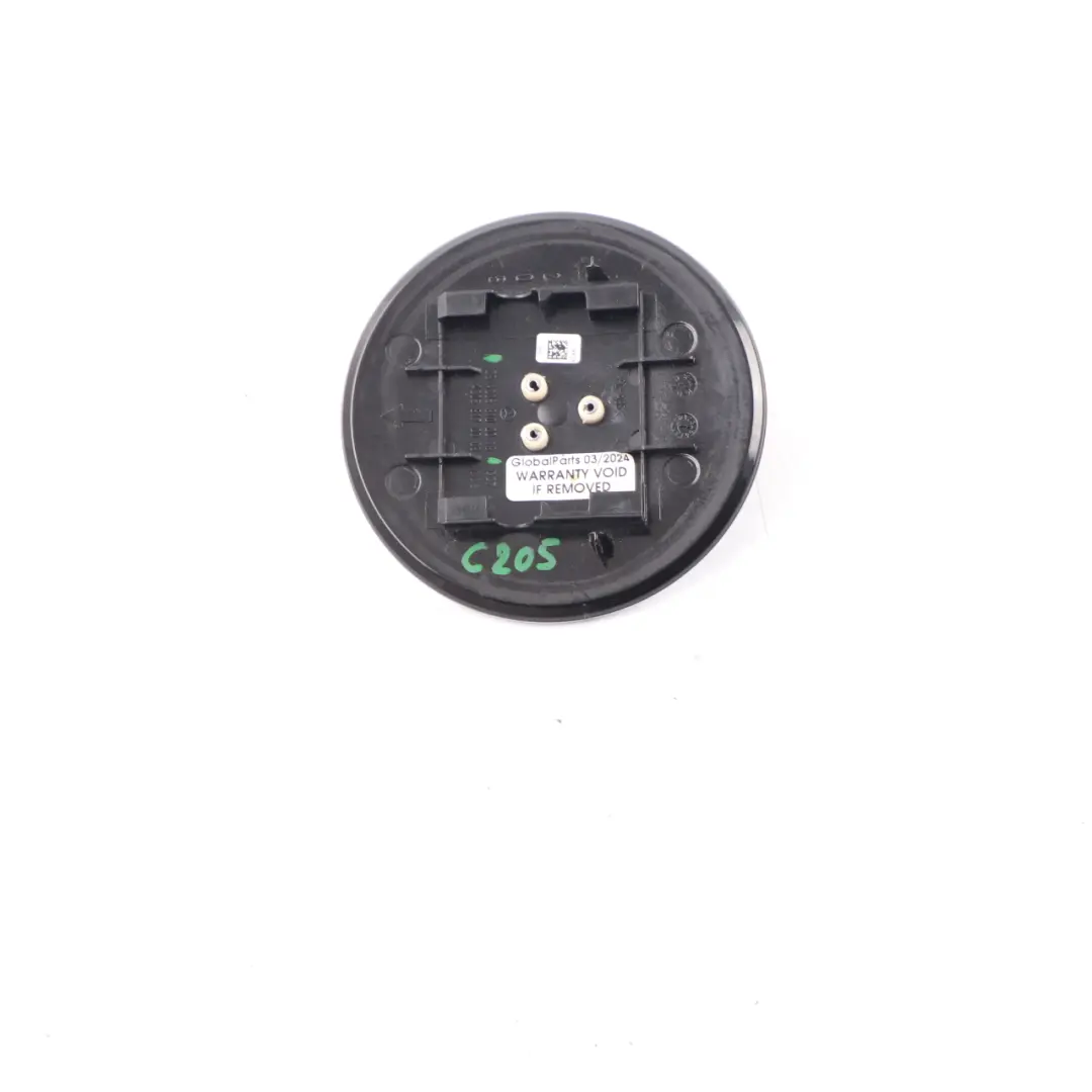 Mercedes C205 Maletero Tapa Portón Trasero Emblema Negro Obsidiana - SKU A2058100018-OB - Número de pieza A2058100018