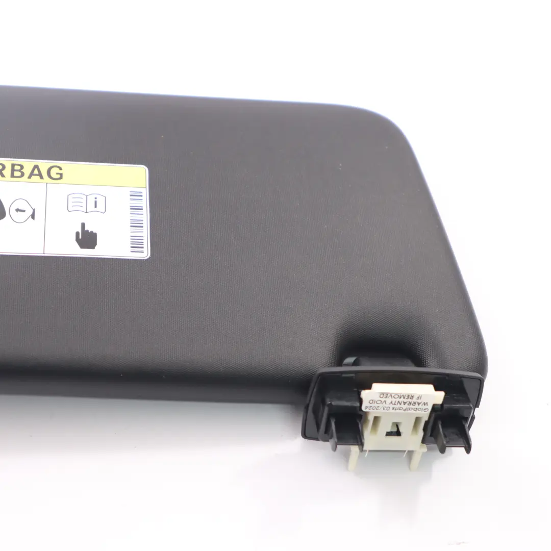 Sun Visor Mercedes S205 Left N/S Mirror Black With Label to with Part number A2058100110 Sun Visor Mercedes S205 Left N/S Mirror Black With Label - SKU A2058100110 - Part number A2058100110