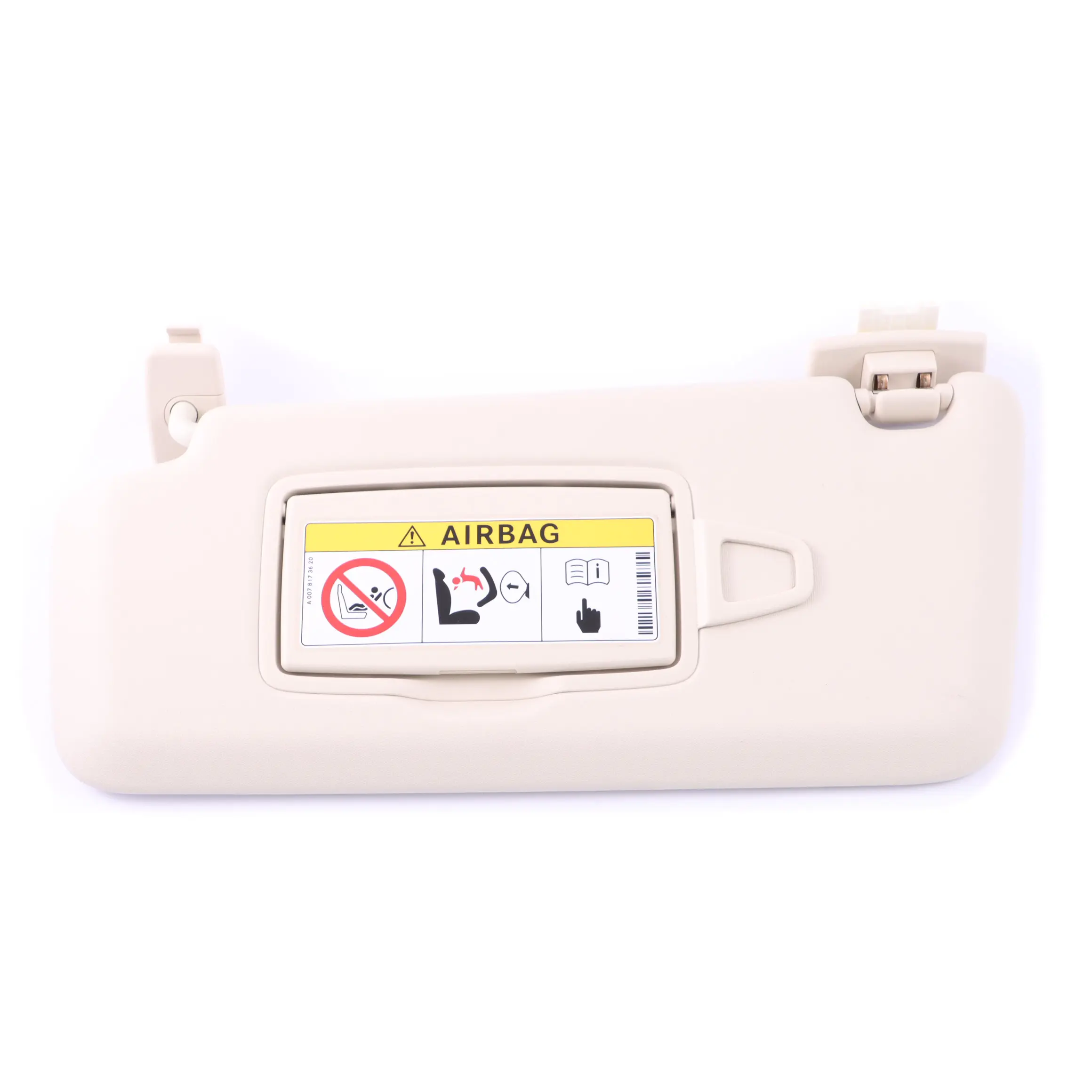 Pare-soleil Mercedes x253 Miroir Sunvisior gauche Porcelain A2058107304