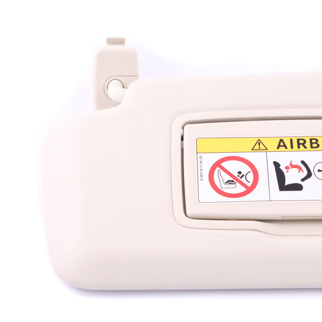 Osłona Przeciwsłoneczna Lewa Kolor Porcelanowy do Mercedes x253 o numerze A2058107304 Mercedes x253 Osłona Przeciwsłoneczna Lewa Kolor Porcelanowy - SKU A2058107304-1 - Numer Części A2058107304