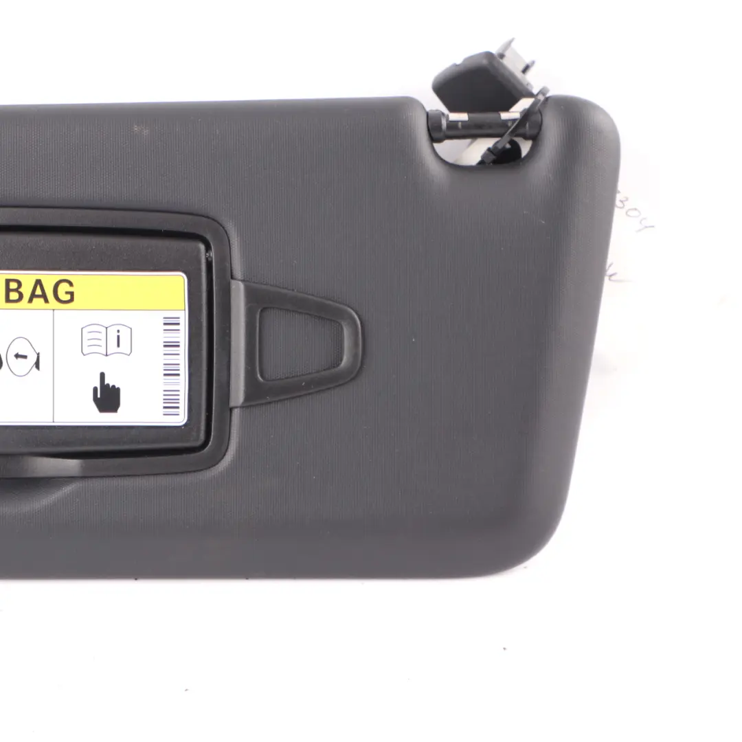 Mercedes W205 Pannello retrovisore parasole sinistro Cover Nero - SKU A2058107304 - Numero di parte A2058107304