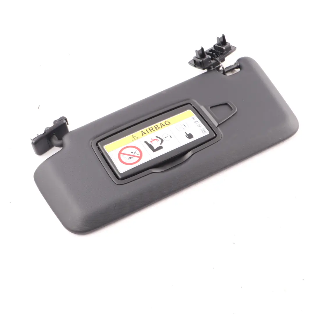 Mercedes W205 Sun Visor Mirror Panel Sunvisor Left N/S Cover Black - SKU A2058107304 - Part number A2058107304