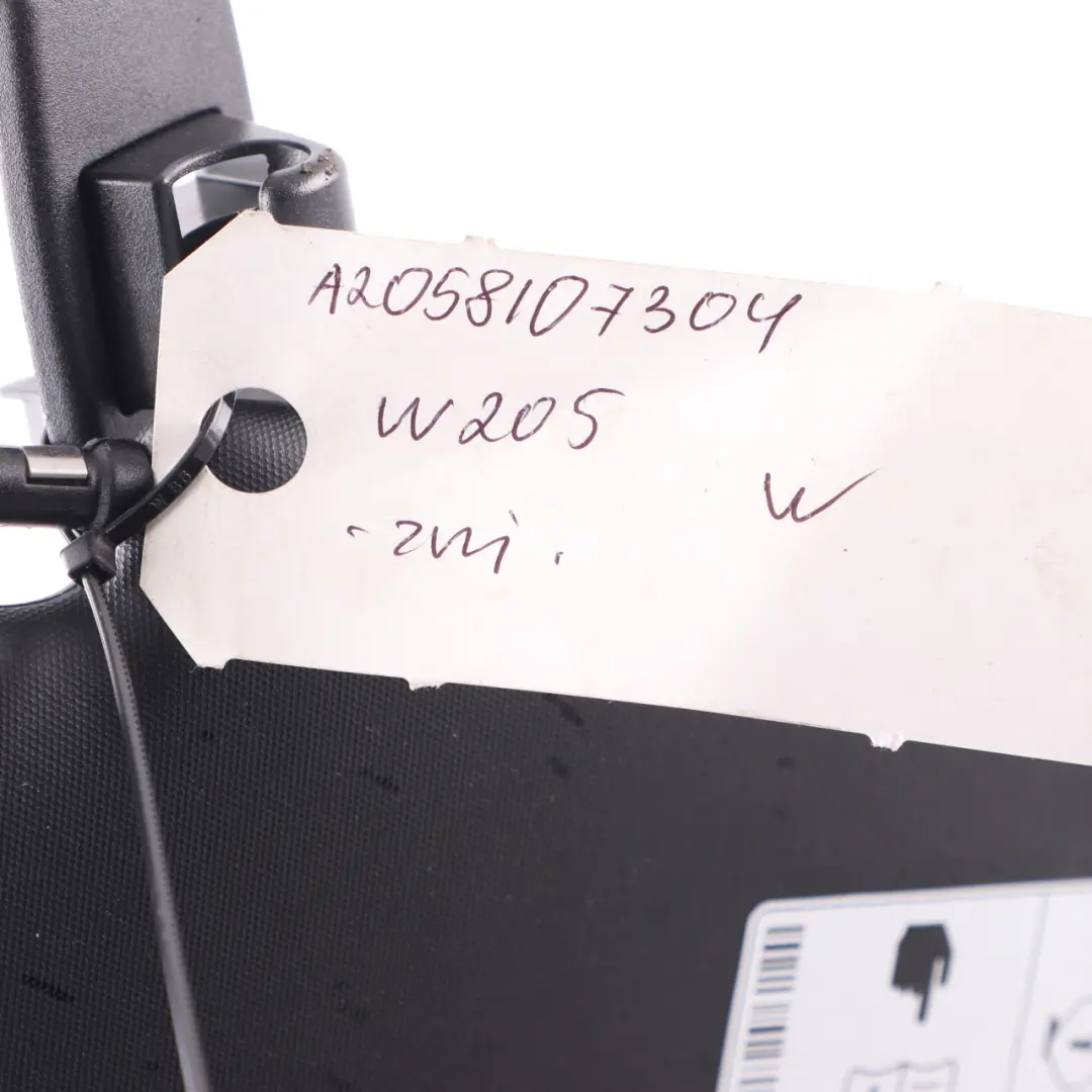 Pannello retrovisore parasole sinistro Cover Nero per Mercedes W205 con numero di parte A2058107304 Mercedes W205 Pannello retrovisore parasole sinistro Cover Nero - SKU A2058107304 - Numero di parte A2058107304