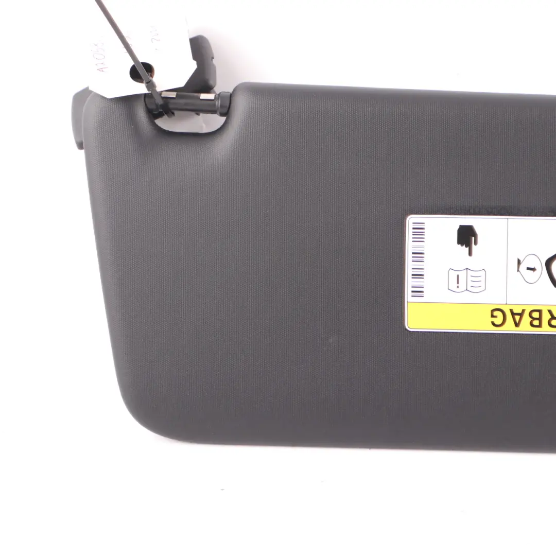 Mercedes W205 Sun Visor Mirror Panel Sunvisor Left N/S Cover Black - SKU A2058107304 - Part number A2058107304