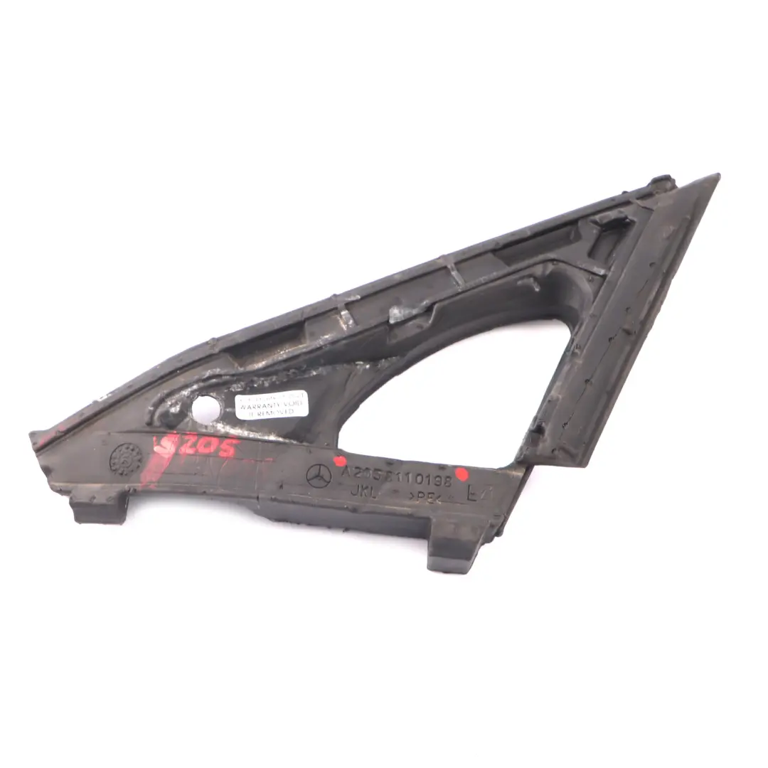 Mercedes W205 Porta anteriore Specchio guarnizione isolante sinistra - SKU A2058110198 - Numero di parte A2058110198