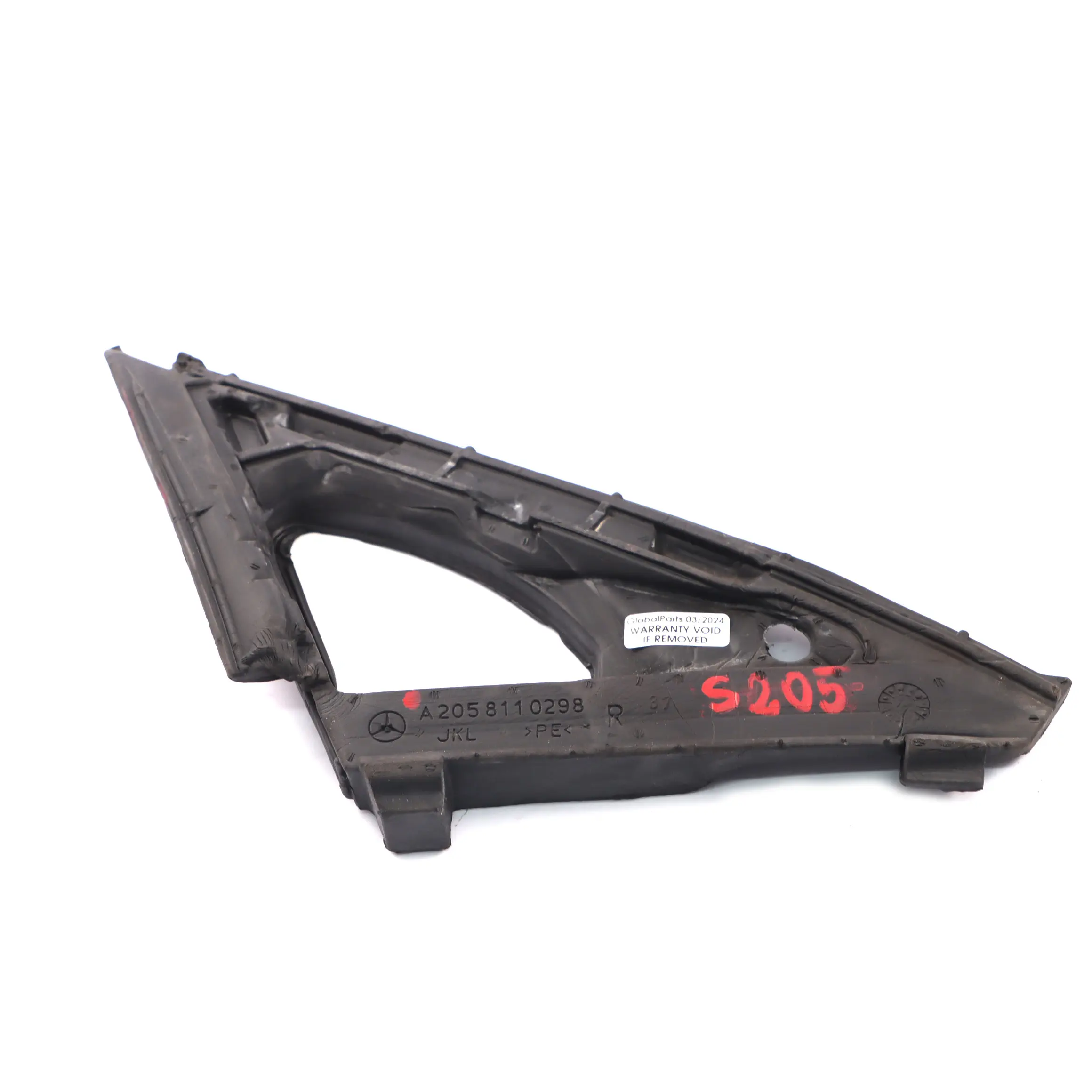 Mercedes W205 Uszczelka Pianka Prawego Lusterka A2058110298