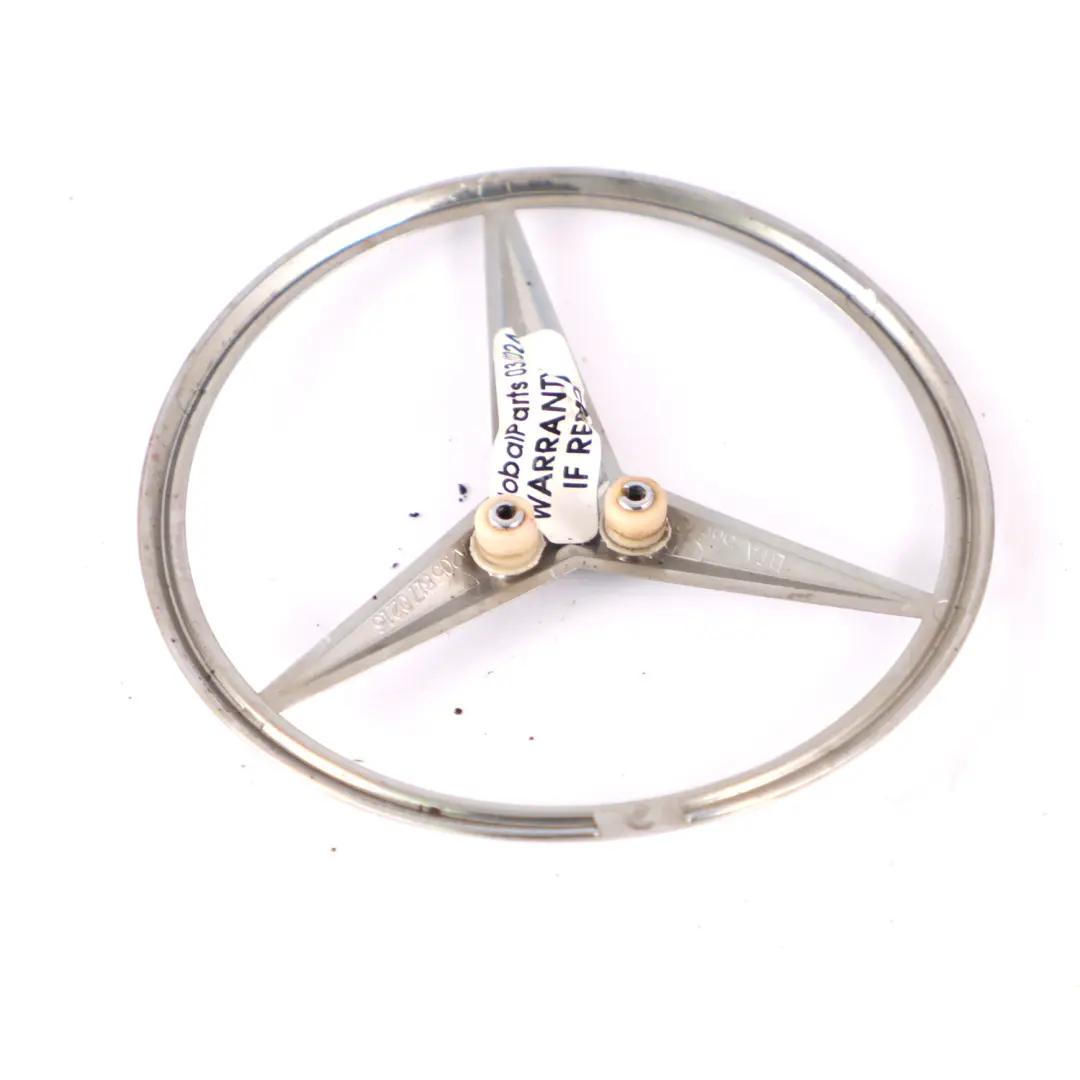 Trunk Lid Star Logo Emblem Silver to Mercedes C205 Badge Rear with Part number A2058170216 Mercedes C205 Badge Rear Trunk Lid Star Logo Emblem Silver - SKU A2058170216 - Part number A2058170216