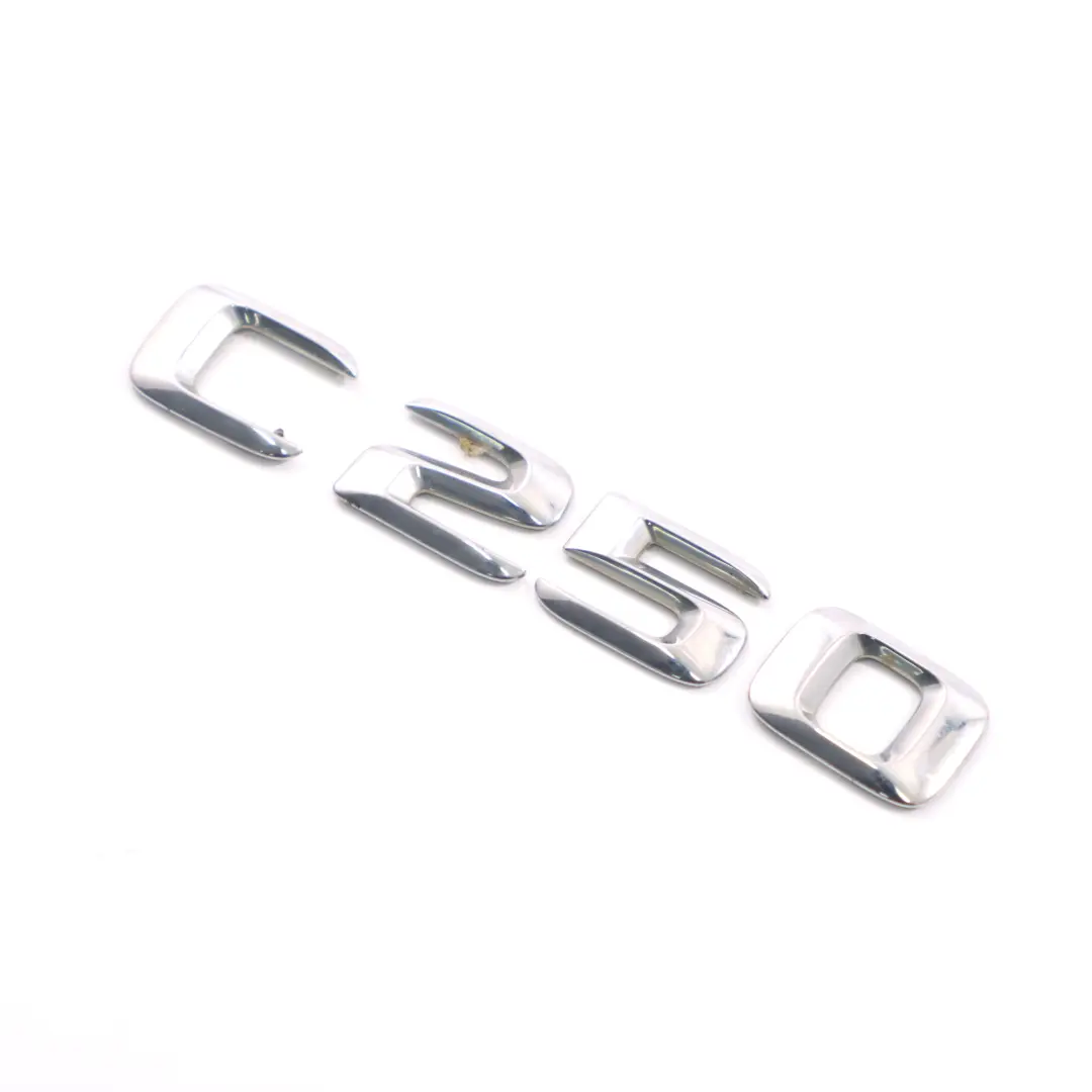 Emblema Mercedes W205 Baule Coperchio posteriore Logo C250 - SKU A2058170915 - Numero di parte A2058170915