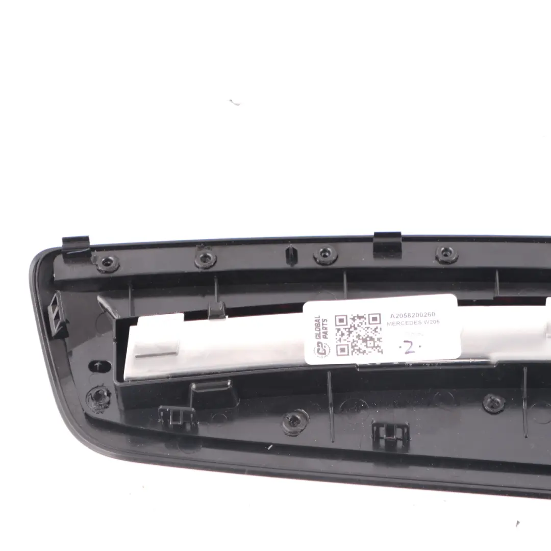 Additional Stoplamp Brake Lamp Light to Mercedes W205 Saloon Rear with Part number A2058200260 Mercedes W205 Saloon Rear Additional Stoplamp Brake Lamp Light - SKU A2058200260 - Part number A2058200260