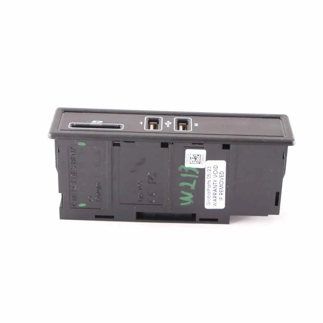 Mercedes W213 S213 Multimedia USB SD Card Reader Port Socket Module - SKU A2058200526 - Part number A2058200526