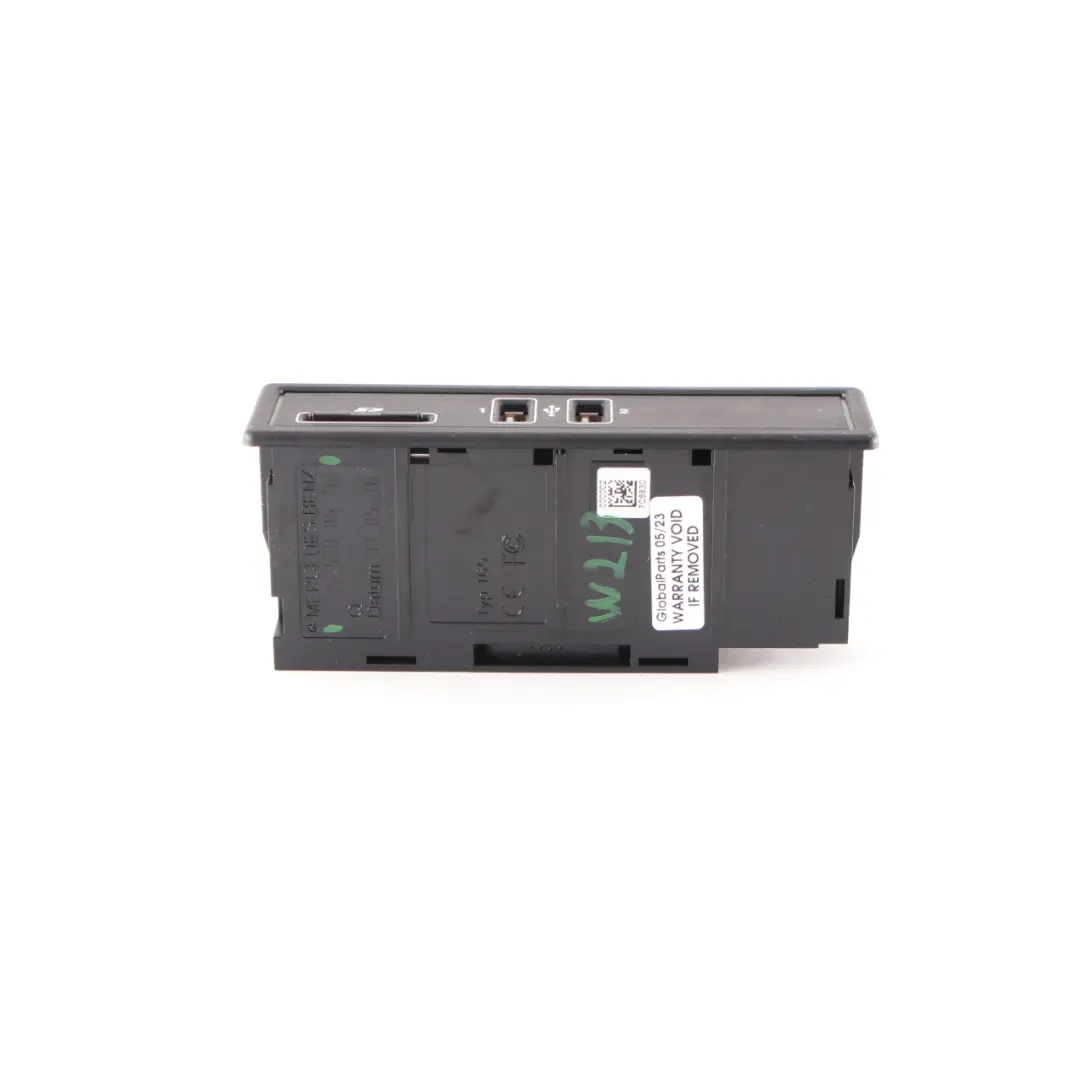 Mercedes W213 S213 Multimedia USB SD Card Reader Port Socket Module - SKU A2058200526 - Part number A2058200526