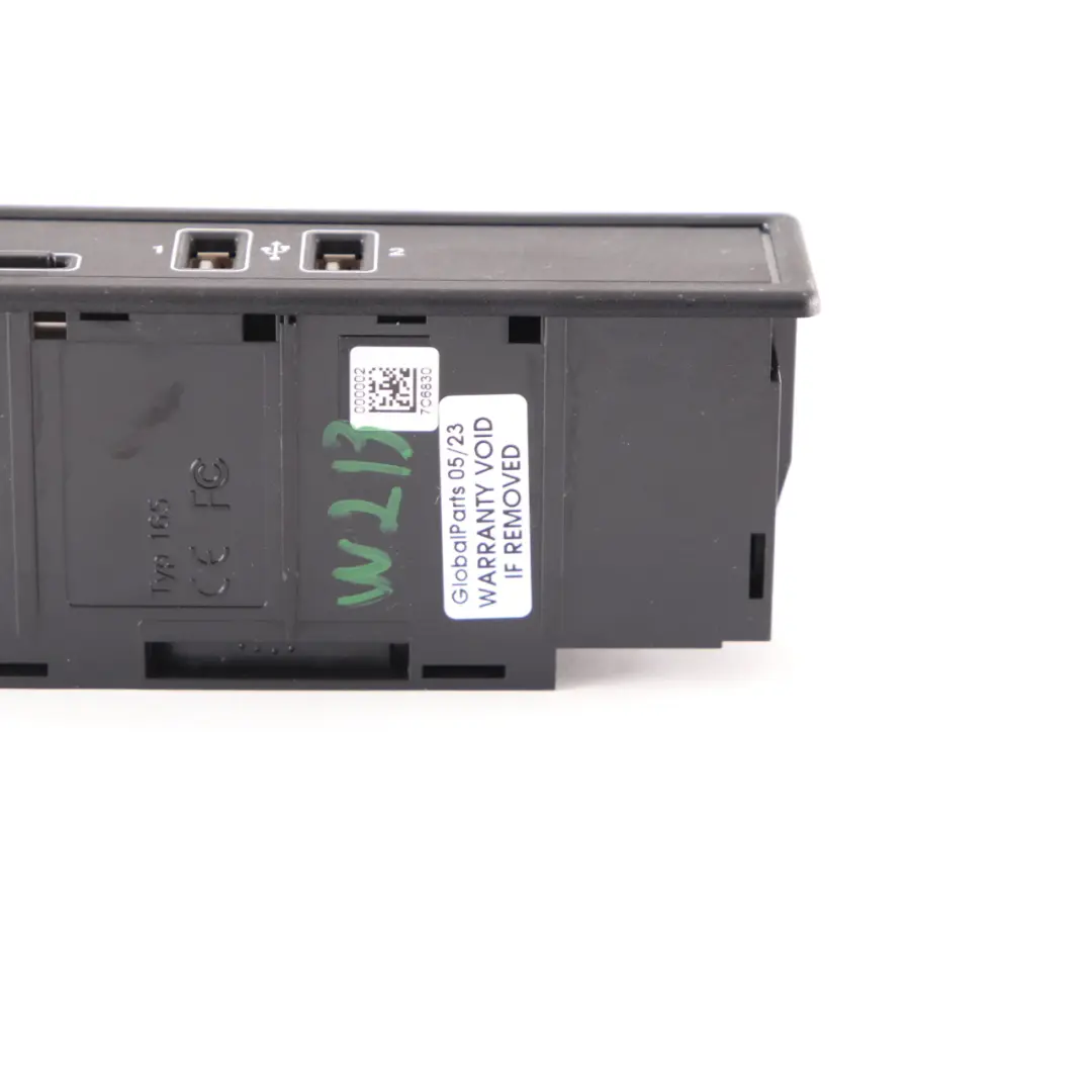 Mercedes W213 S213 Multimedia USB SD Card Reader Port Socket Module - SKU A2058200526 - Part number A2058200526