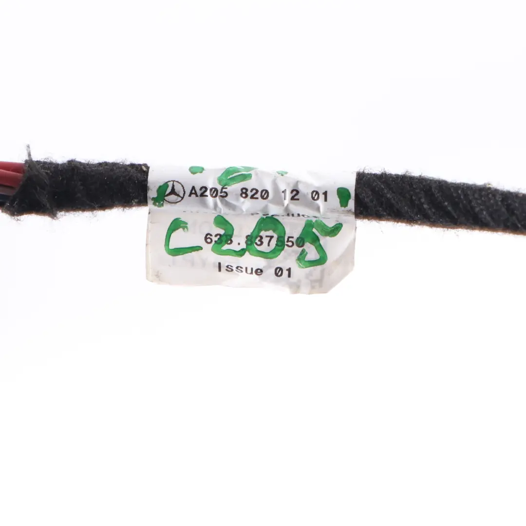 Sunroof Wiring Mercedes C205 C238 Panoramic Motor Cable Harness to with Part number A2058201201 Sunroof Wiring Mercedes C205 C238 Panoramic Motor Cable Harness - SKU A2058201201 - Part number A2058201201