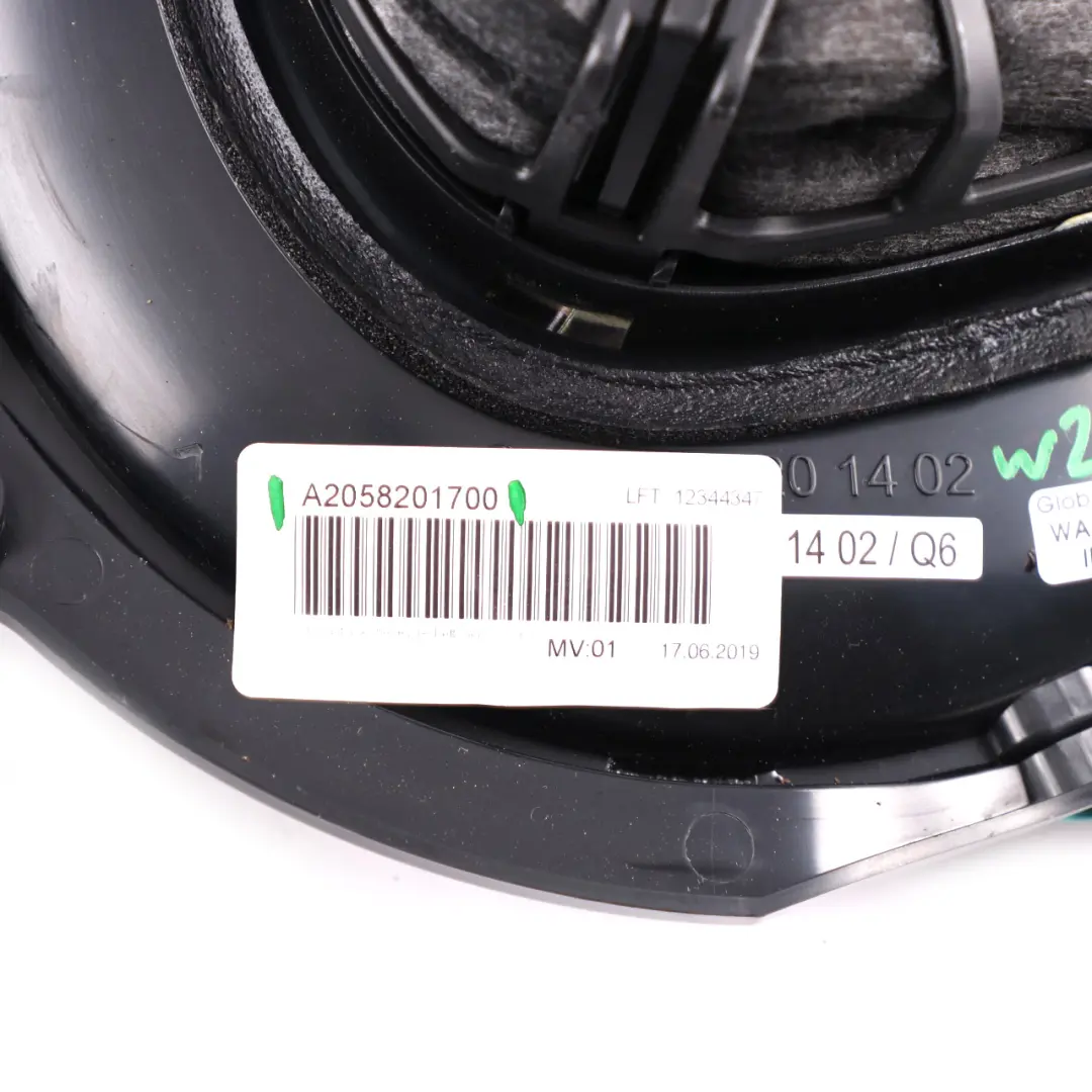 Front Door Speaker Right O/S Subwoofer to Mercedes GLC C253 X253 with Part number A2058201700 Mercedes GLC C253 X253 Front Door Speaker Right O/S Subwoofer - SKU A2058201700 - Part number A2058201700