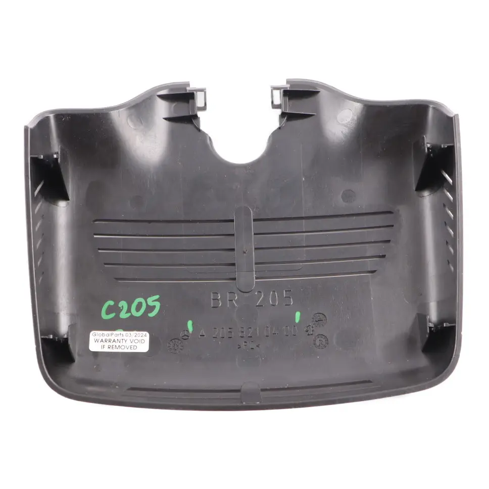 Trim Mercedes C205 Parabrezza Interno Sensore Luce Pioggia Trim per con numero di parte A2058210400 Trim Mercedes C205 Parabrezza Interno Sensore Luce Pioggia Trim - SKU A2058210400 - Numero di parte A2058210400